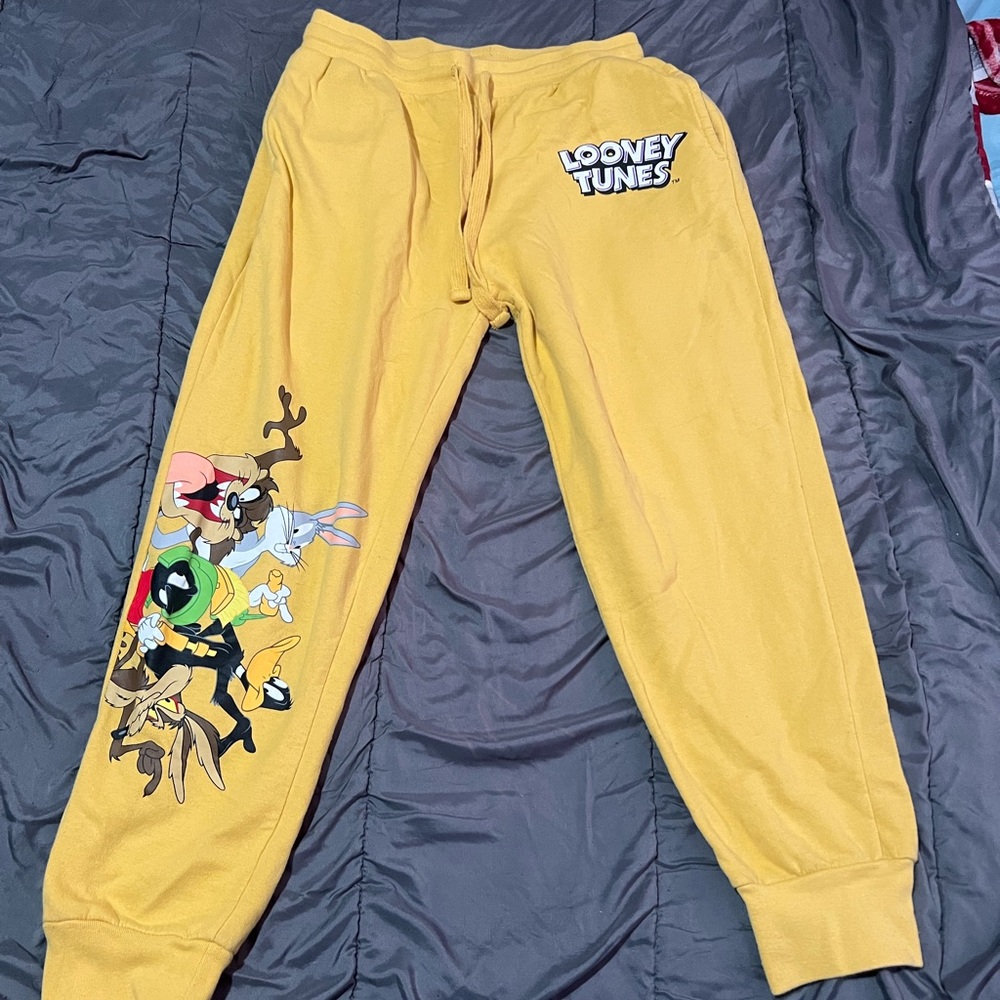 Looney Tunes Yellow Joggers